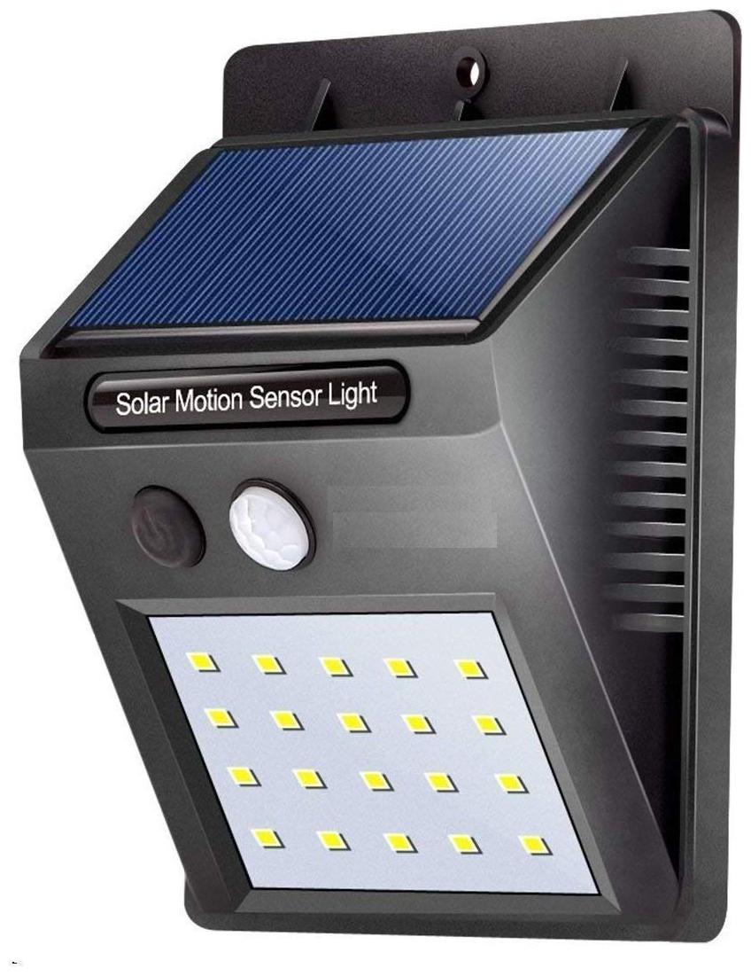 

S4 Solar Power LED Light Outdoor Motion Activated Sensor for Home Garden Balcony Main Door (20 LED)