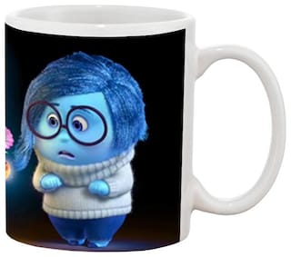 Sadness Joy Ceramic Coffee Mug by AshvahTM - Mug-1759