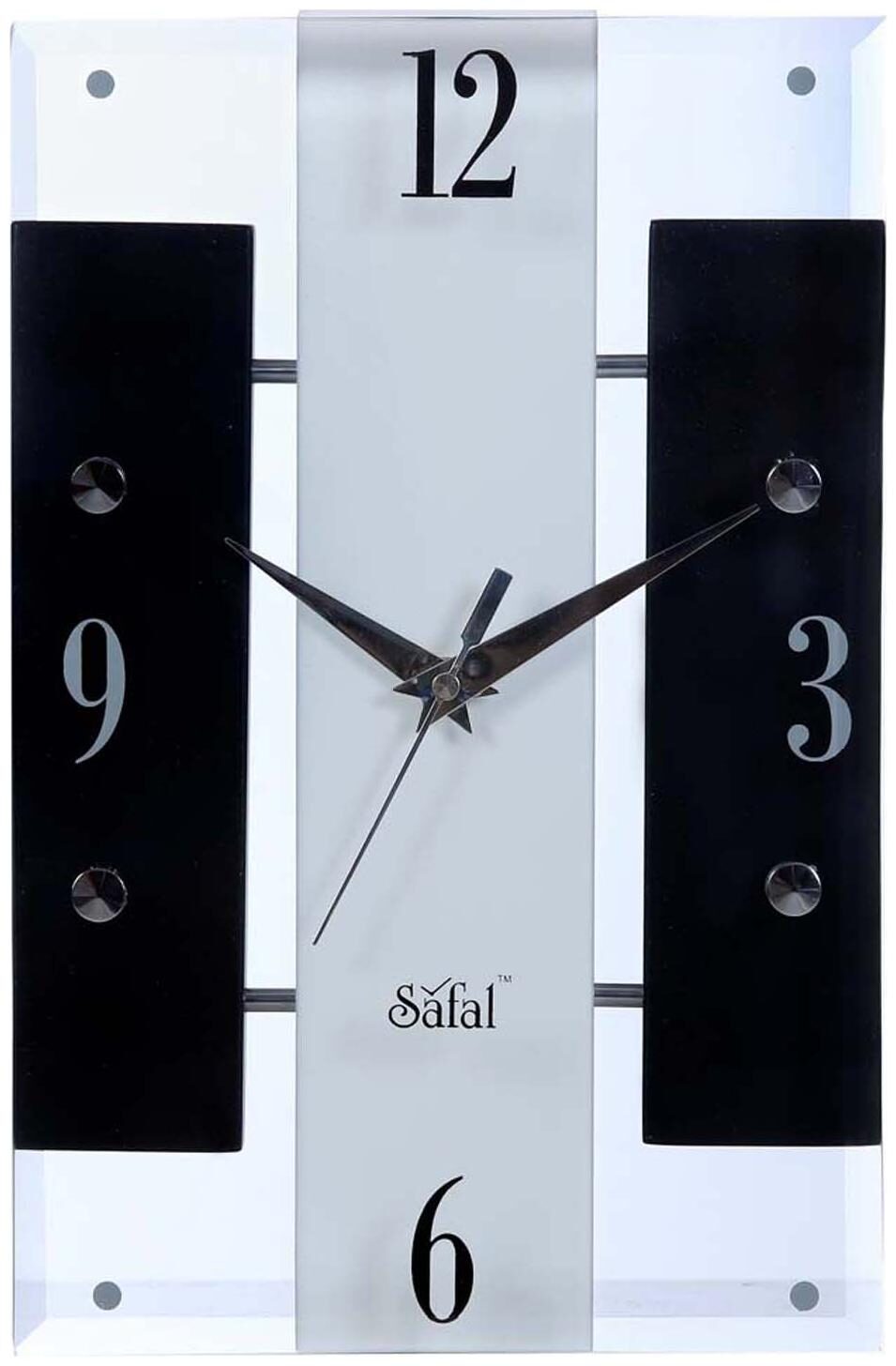 

Safal Glass Analog Wall clock ( Set of 1 )