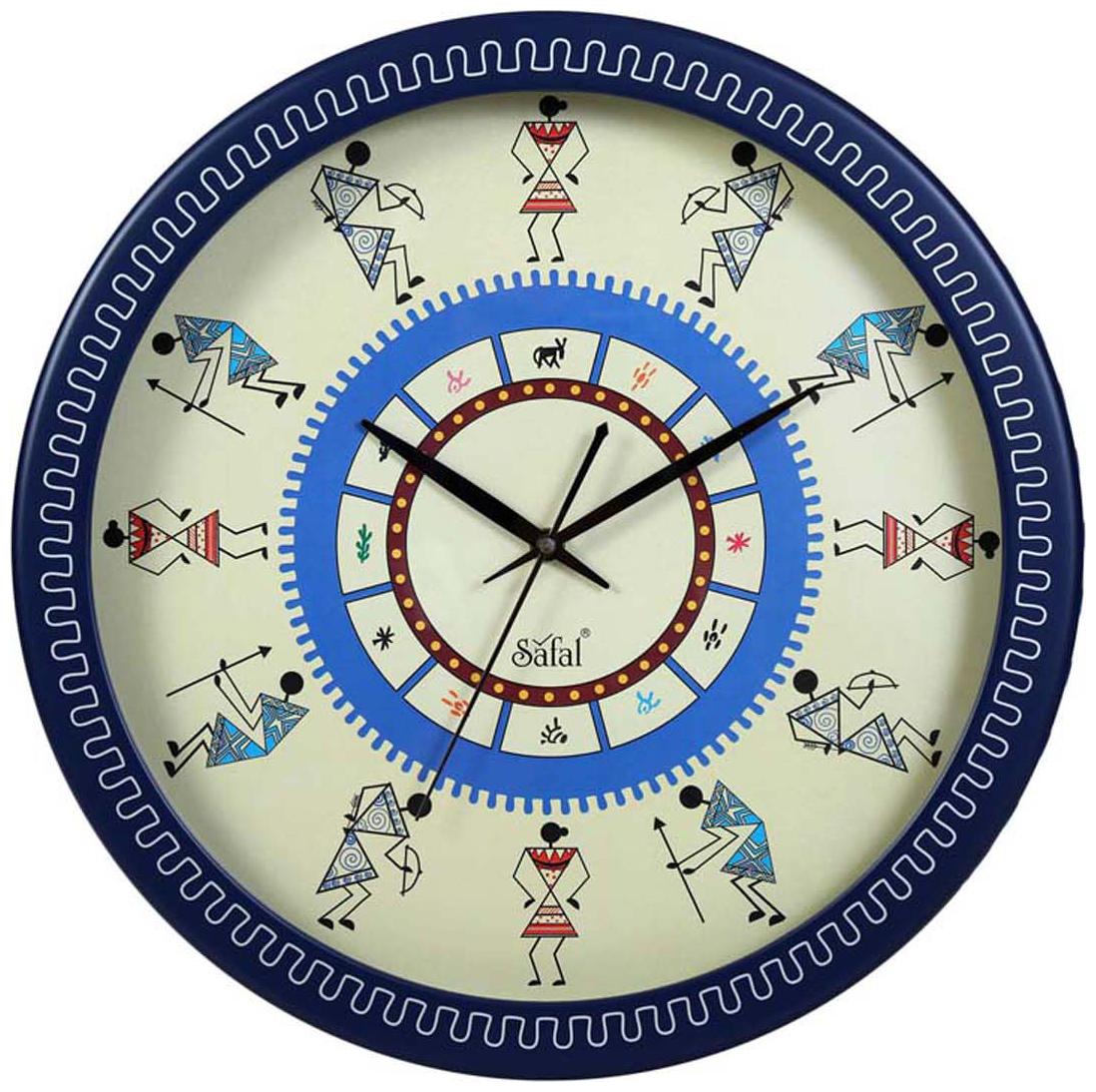 

Safal Plastic Analog Wall clock ( Set of 1 )