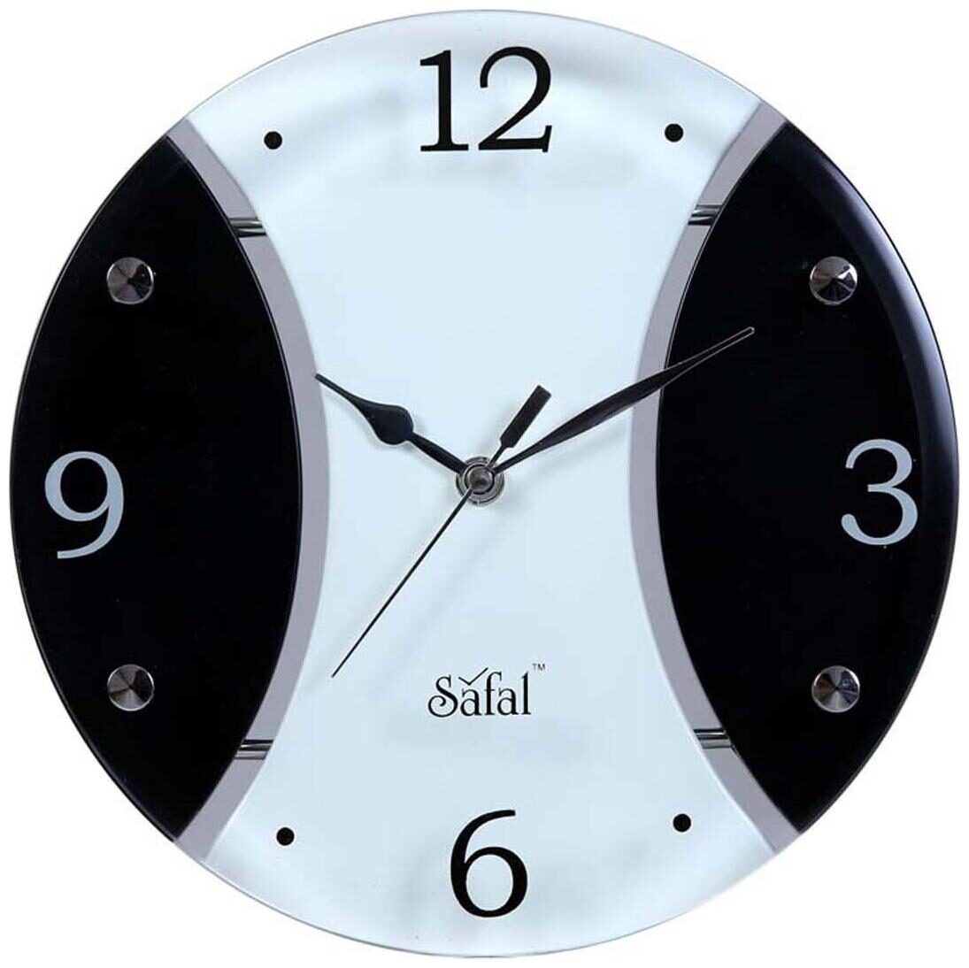 

Safal Glass Analog Wall clock ( Set of 1 )