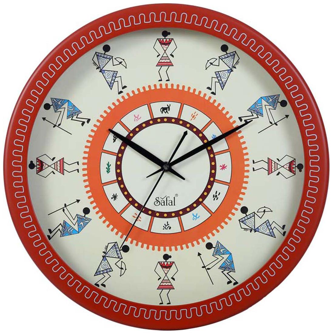 

Safal Plastic Analog Wall clock ( Set of 1 )