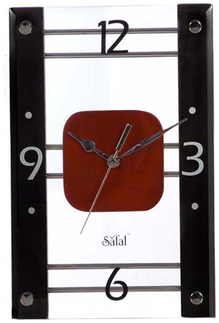 

Safal Glass Analog Wall clock ( Set of 1 )