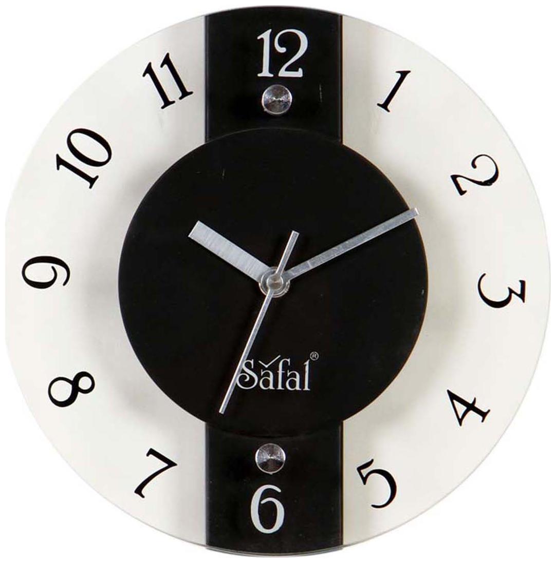 

Safal Glass Analog Wall clock ( Set of 1 )