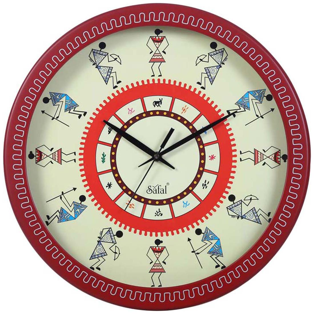 

Safal Plastic Analog Wall clock ( Set of 1 )