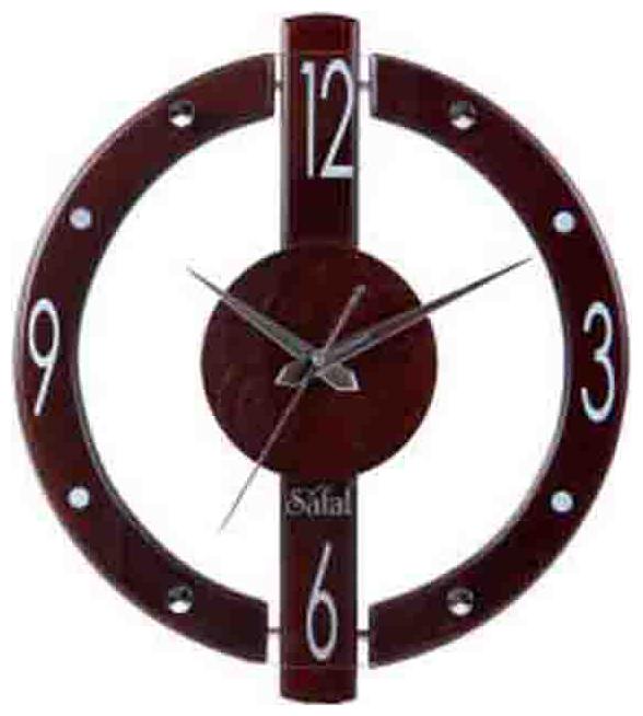 

Safal Wood Analog Wall clock ( Set of 1 )