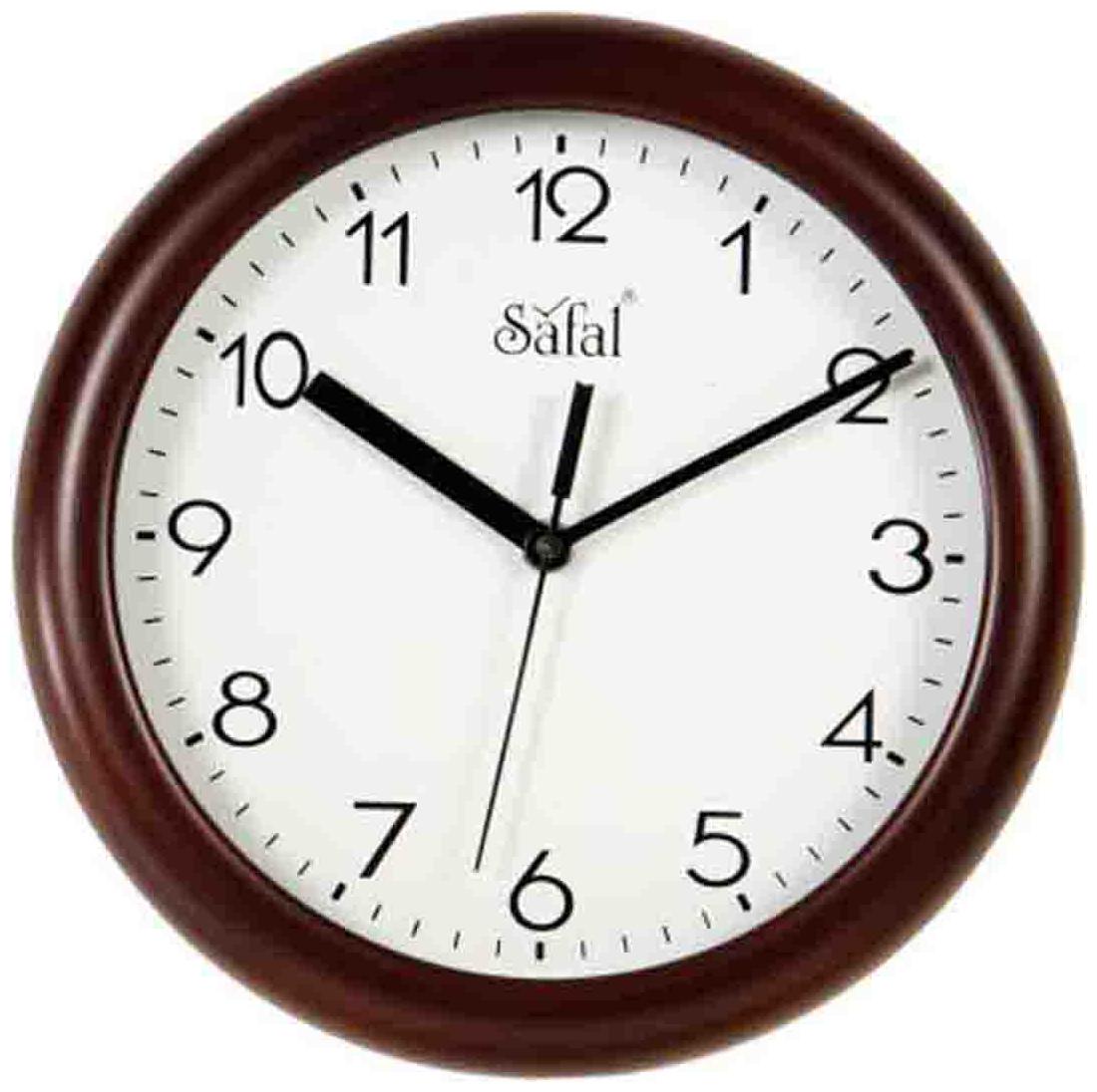 

Safal Wood Analog Wall clock ( Set of 1 )