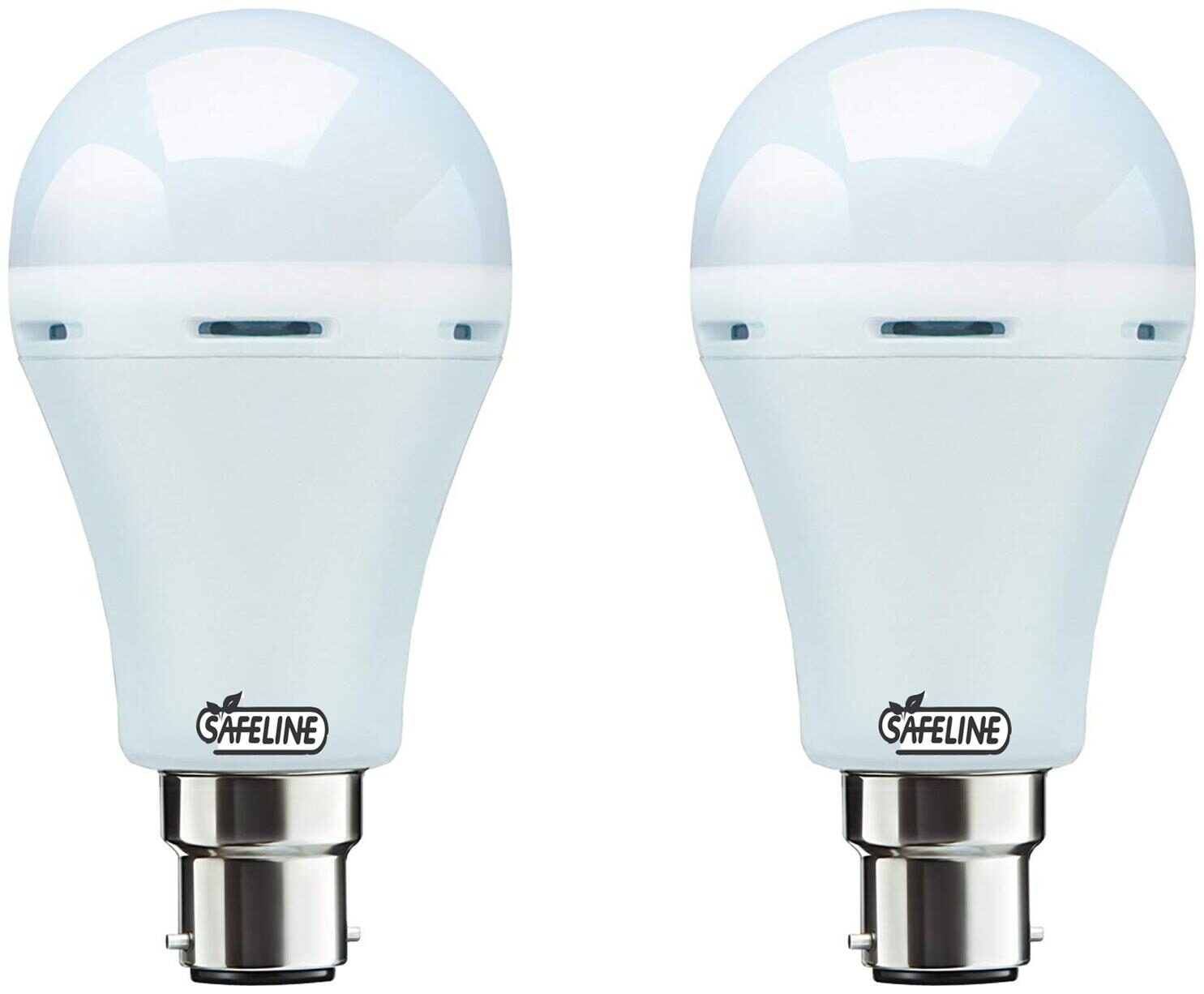 

Safeline Bulb 9 Watt Rechargeable Emergency LED Bulb for Home (Pack of 2)