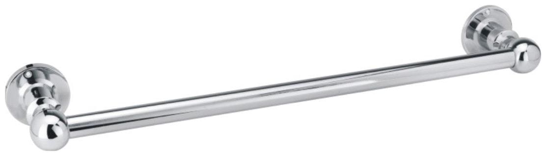 

Salonica Bathover the Queen Towel Rod Hanger Stainless Steel 12 inch for small towels
