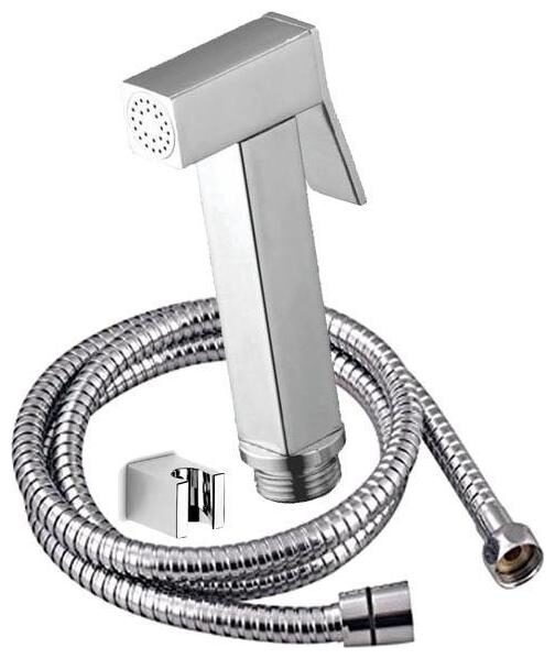 

Salonica Wall Mount Brass Health Faucets ( Push Controlled )