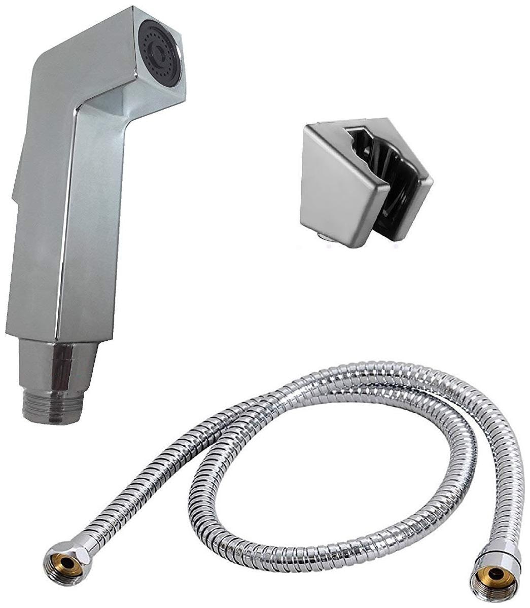 

Salonica Wall Mount Plastic Health Faucets ( Push Controlled )