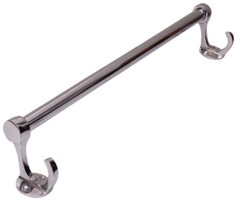 

Salonica Towel rods Towel hanger Small Size 12 inch Stainless Steel Set of 2