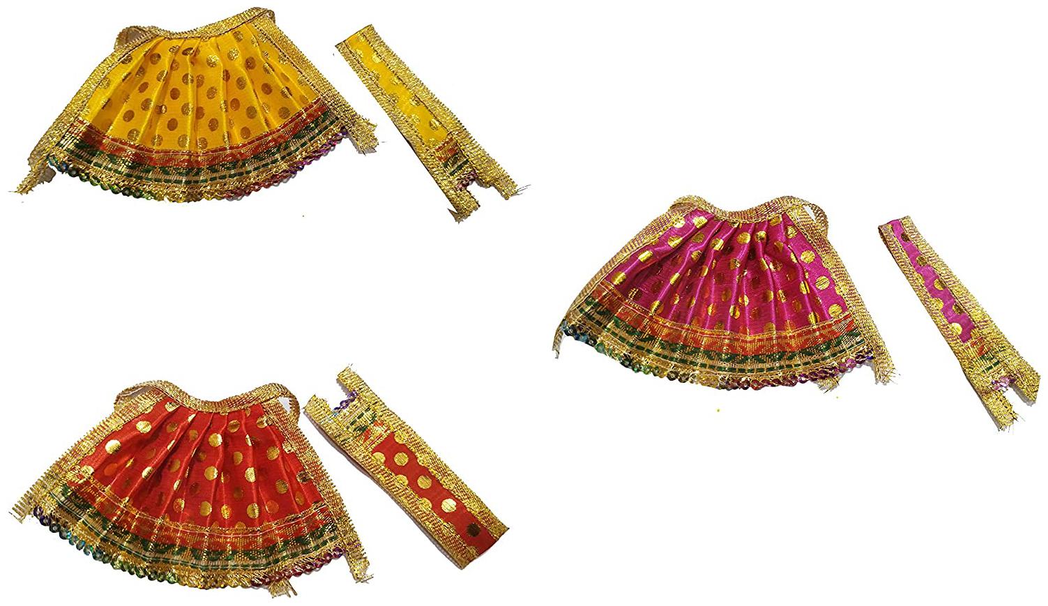 

Salvus App Solutions Handmade Devi Vastra Durga Idol Dress Set Of 3