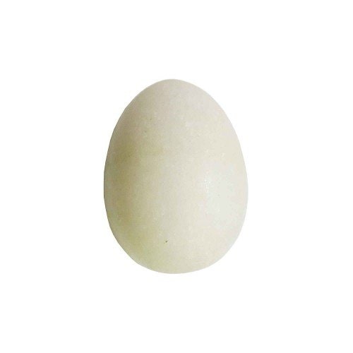 

Salvus App Solutions Natural White Marble Shaligram Shivling Stone