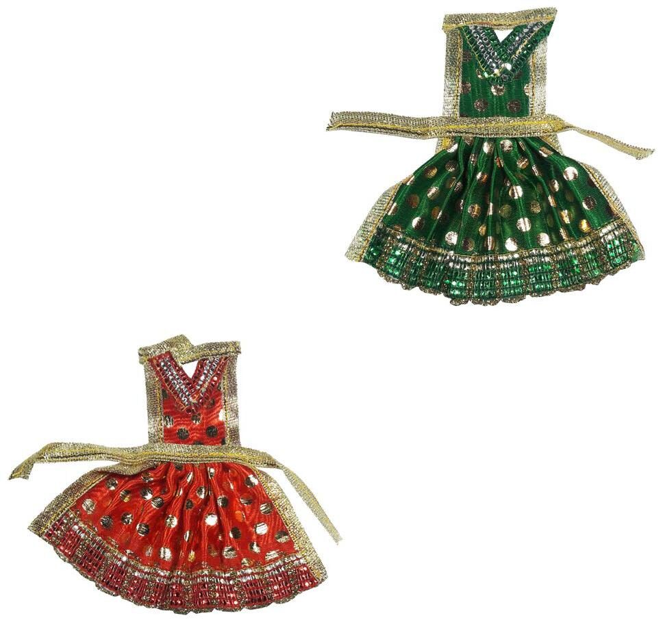 

Salvus App Solutions Devi Maa Durga Shringar Lehengha Phatka Dress