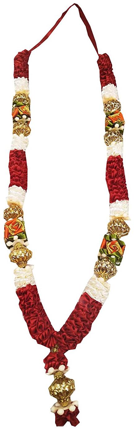 

Salvus App Solutions Artificial Flowers Beautiful Garland Pooja Mala for Idol-Mala for God