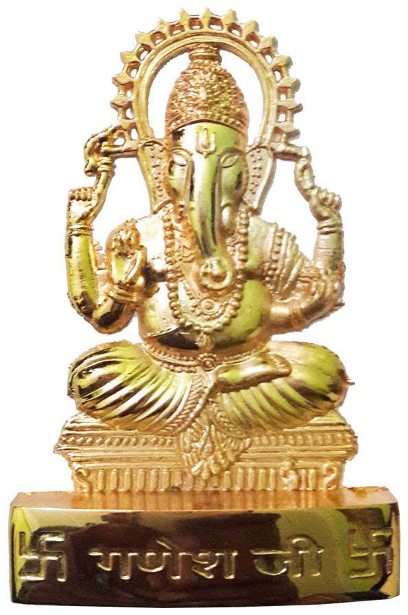 

Salvus App SOLUTIONS Metal Handmade Ganesh Idol Statue for Home Decor Gifts Antique Items Pooja Accessories