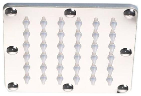 

Sandwich Rain Shower 4 by 4 inch brass bush without arm