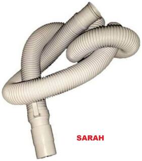 SARAH Top Loading Washing Machine Drain Hose Pipe 3 m