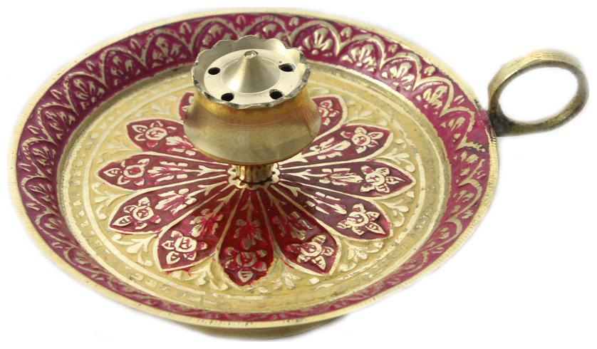 

Sarvsiddhi Brass Incense Holder