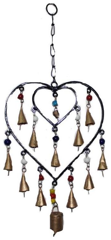 

Sarvsiddhi Heart Decorative Wall Hanging Wind Chime