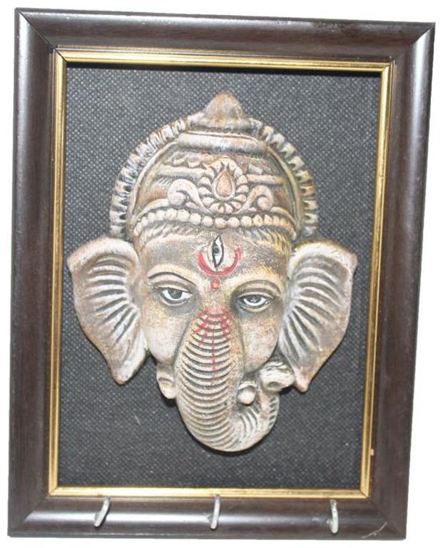 

Sarvsiddhi Terracotta Ganpati Mukh Key holder