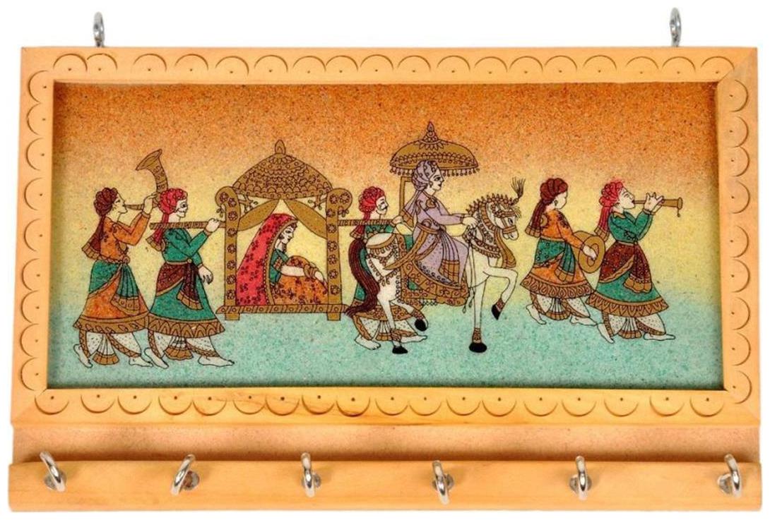 

satya gem stone key holder
