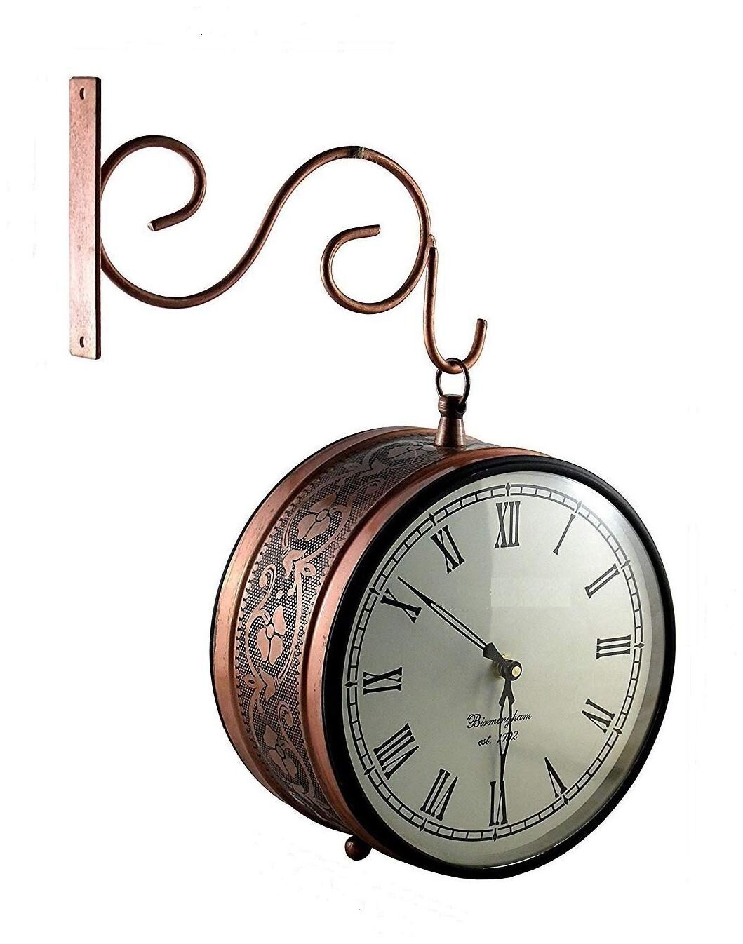 

Satya Vipal Metal Analog Wall clock ( Set of 1 )