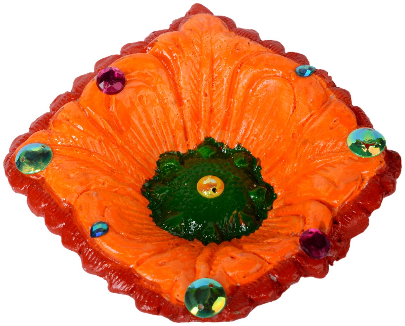 

Satyashiv Colorful Decorative Festive Diya 1 pc
