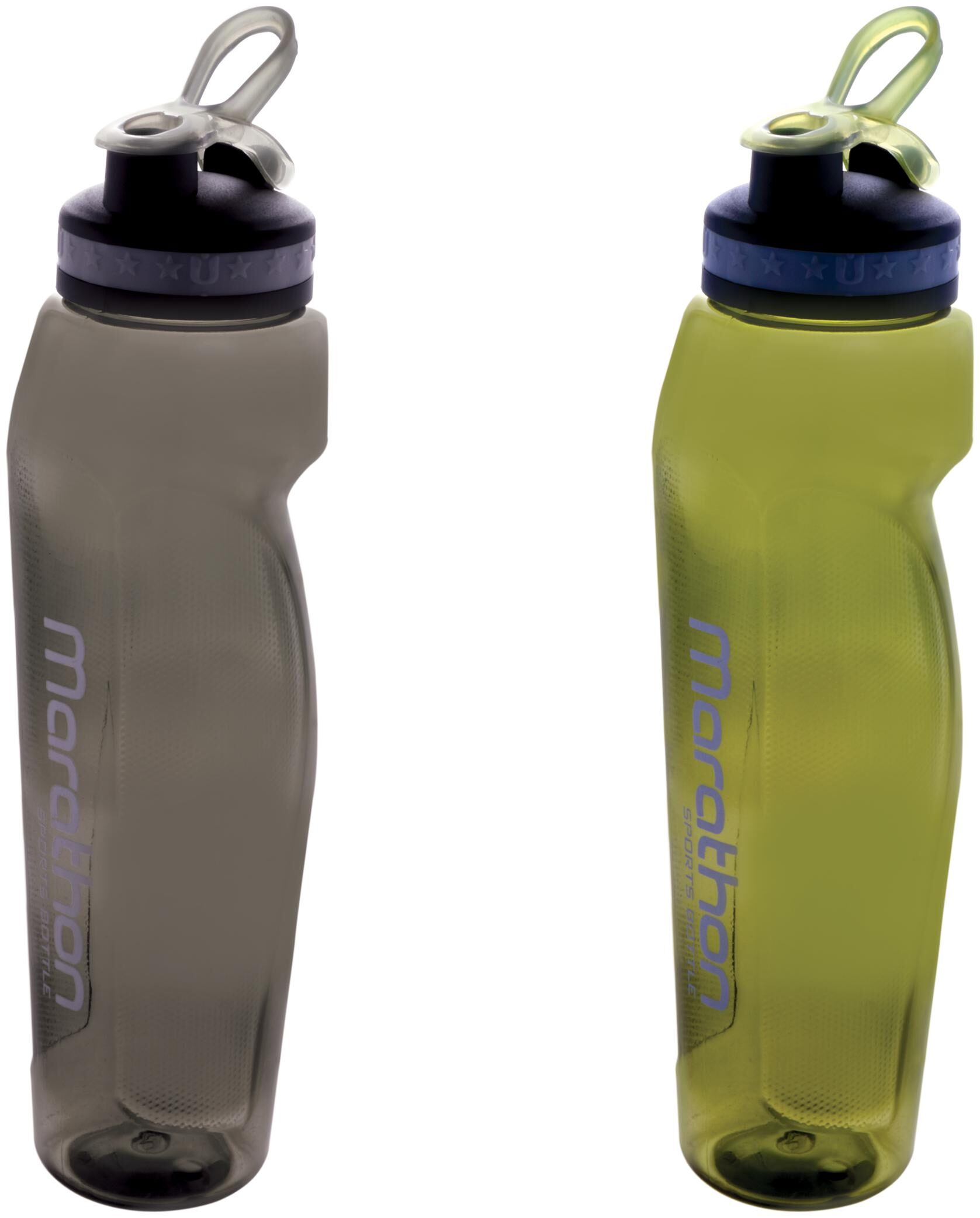 

SAURA Plastic Green Water Bottle ( 1000 ml Set of 2 )