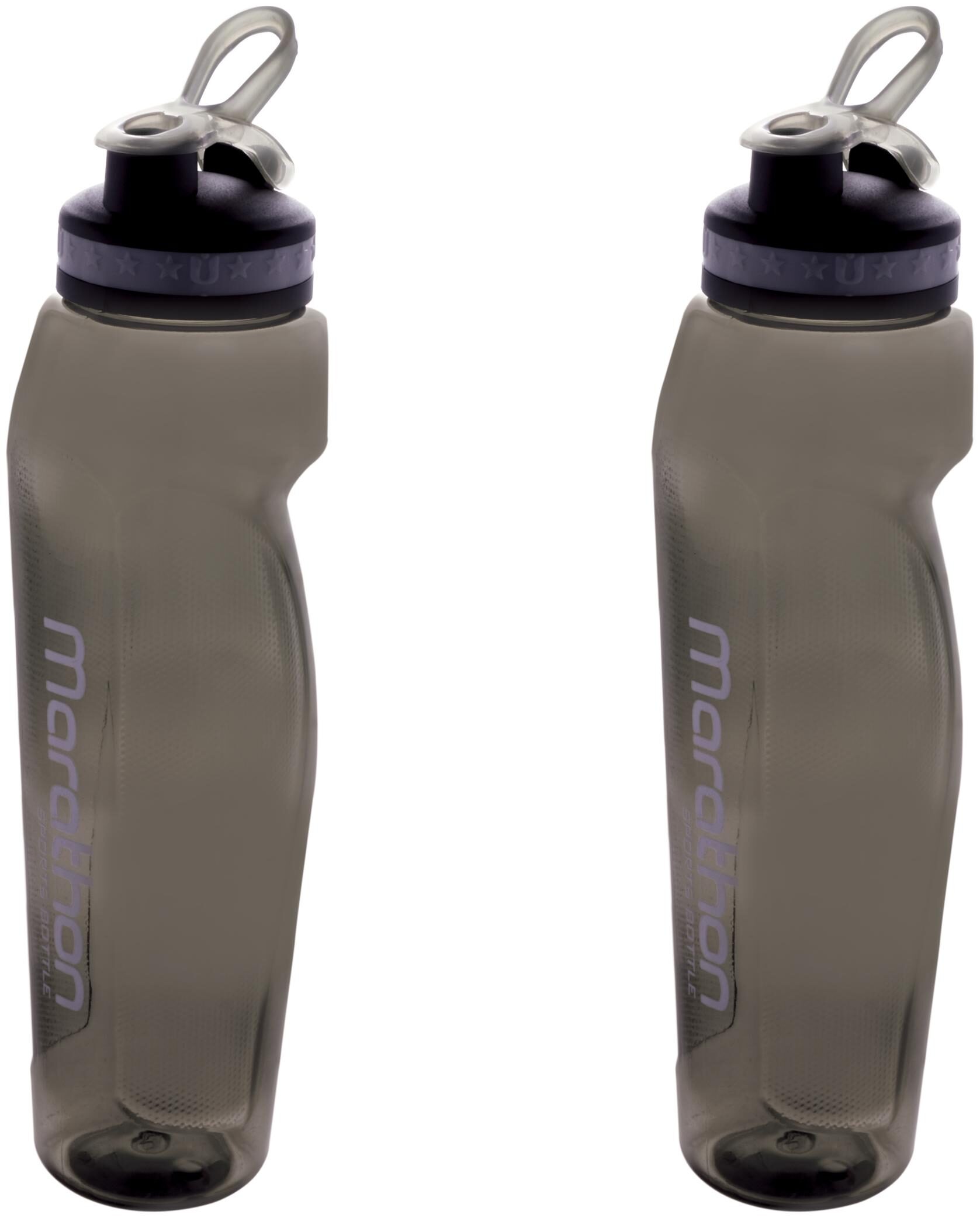 

SAURA Plastic Grey Water Bottle ( 1000 ml Set of 2 )