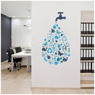 Rawpockets Wall Stickers  ' Save Energy Go Green Wall Sticker '
