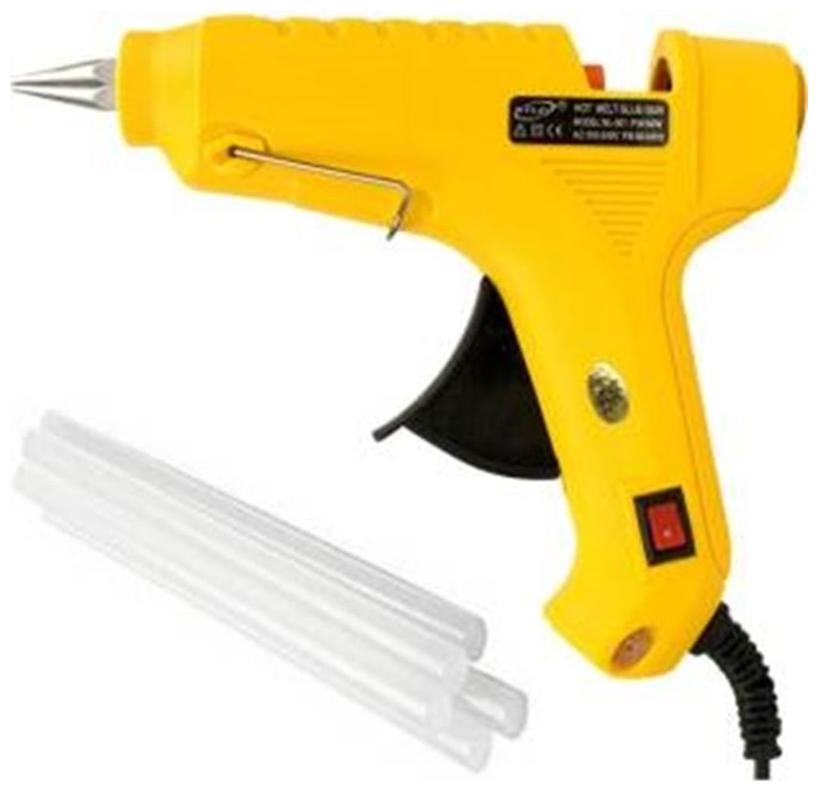 

SCHOFIC 40 W Hot Melt Glue Gun With 30 Free Glue Sticks SIZE 11MM X 20CM