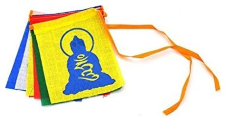 

SCORIA Buddha Tibetian Buddhist Prayer Car Flags For BMW i8