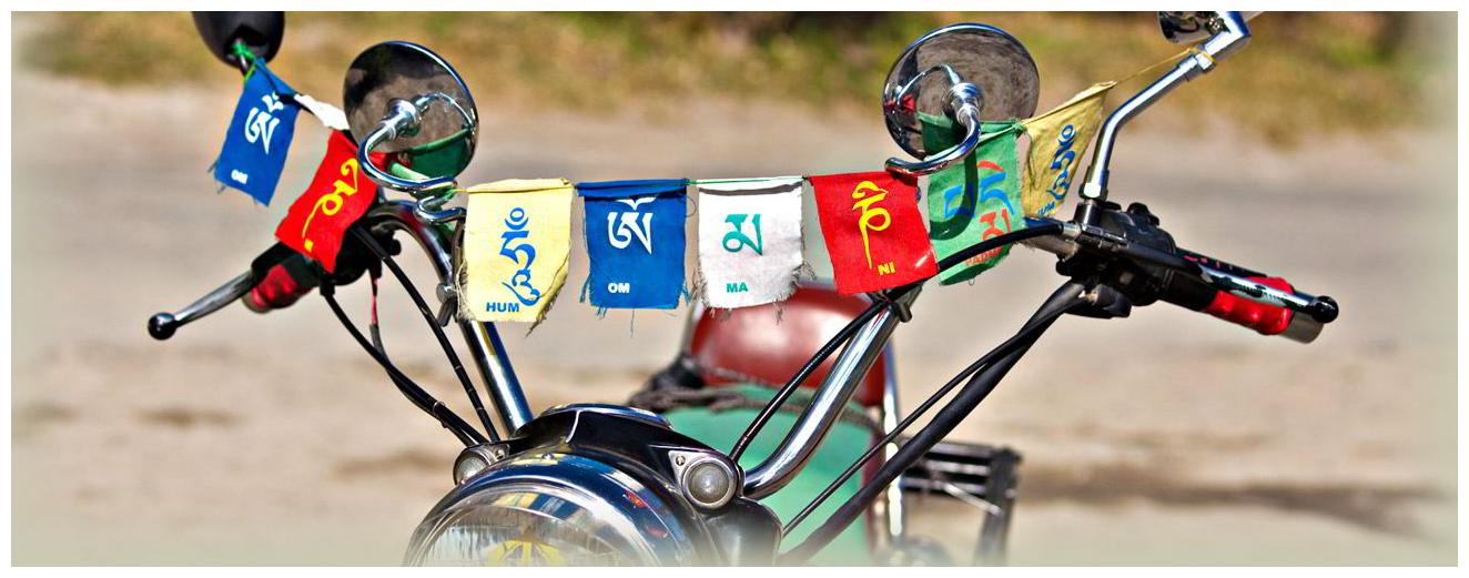 

SCORIA Tibetian Buddhist Prayer Flags For Motorbike For Bajaj Dominar 400