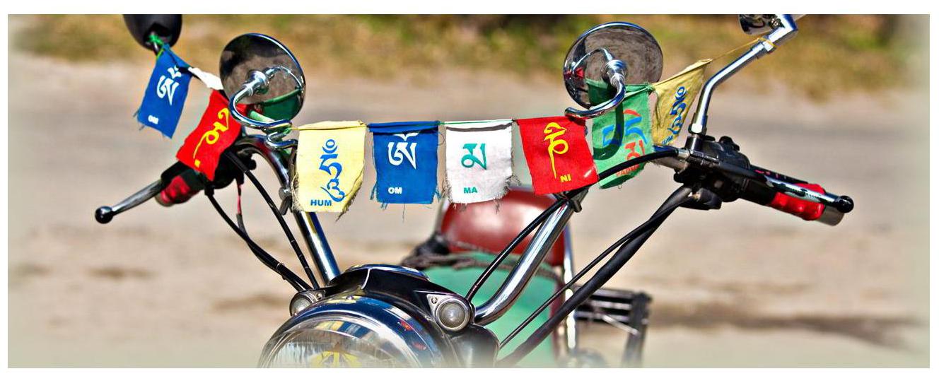 

SCORIA Tibetian Buddhist Prayer Flags for Motorbike for Hero HF Deluxe