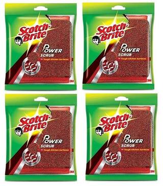 Scotch-Brite Power Scrub (Pack of 4)