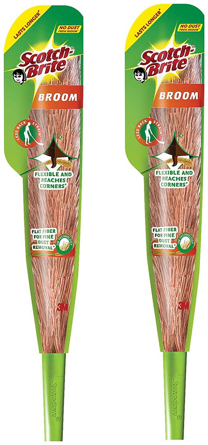 

Scotch-Brite Plastic Brooms (Pack Of 2)