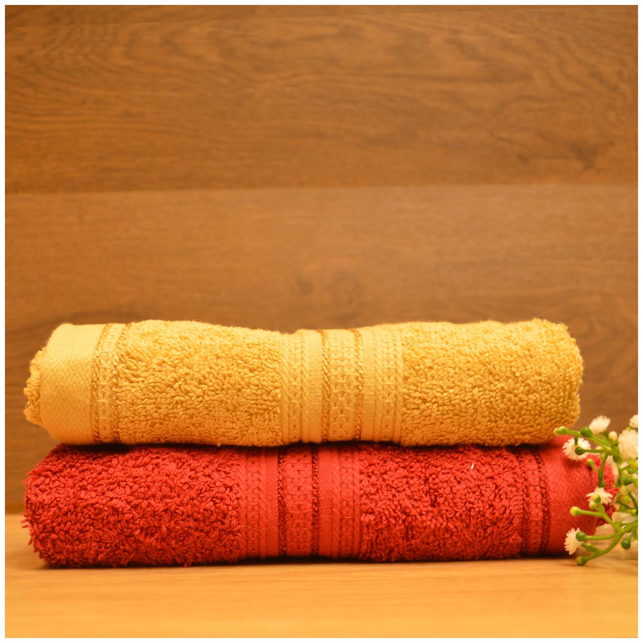 

SEEVO 525 GSM Cotton Hand Towel ( 4 Pieces Multi )
