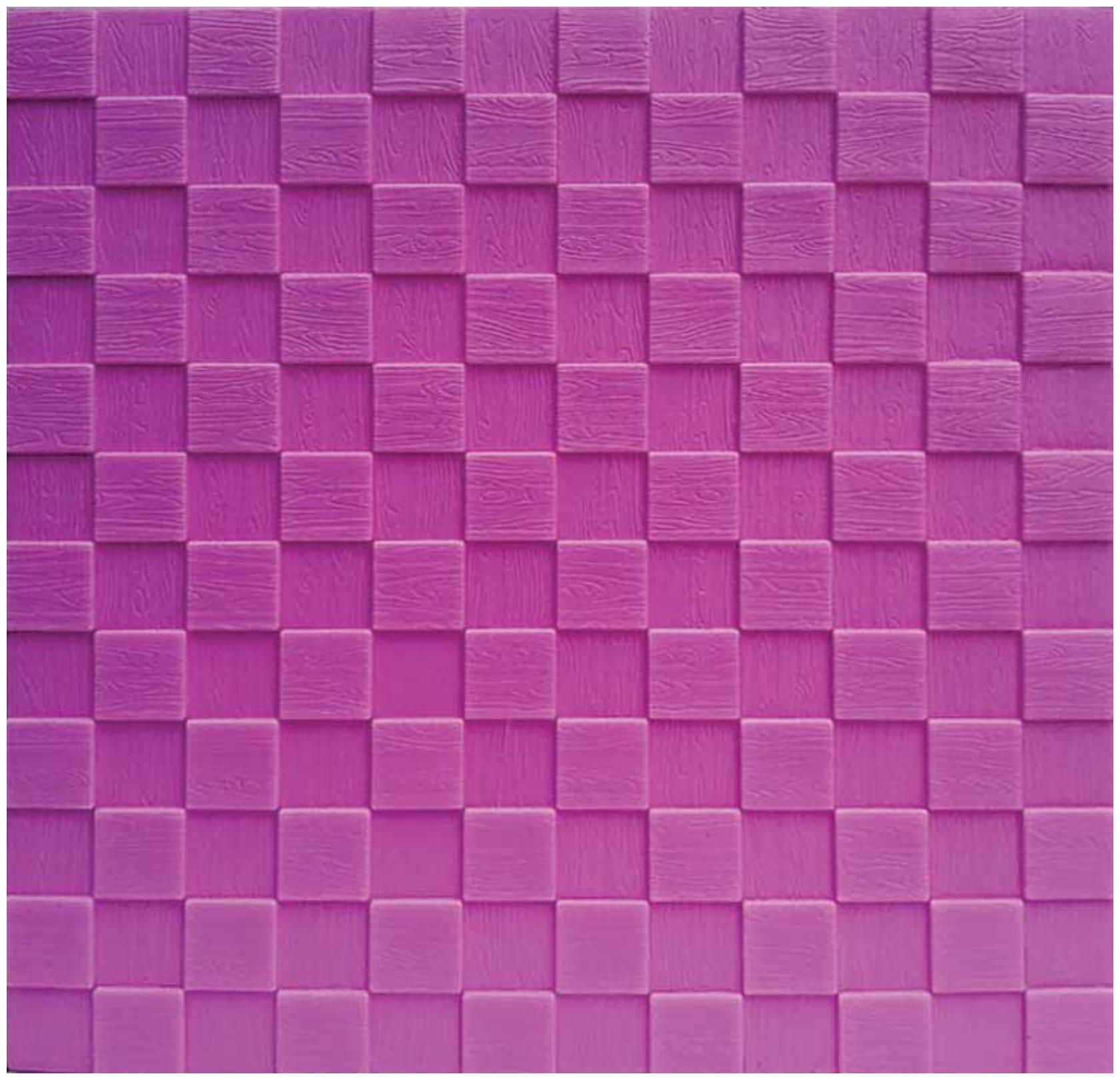 

Sehrawat Brothers 3D Cushioning Square Peel and Stick Self Adhesive PE Foam DIY Wall Panels Thickness 6mm (0 6 cm) (0 24 inch) (Pink)