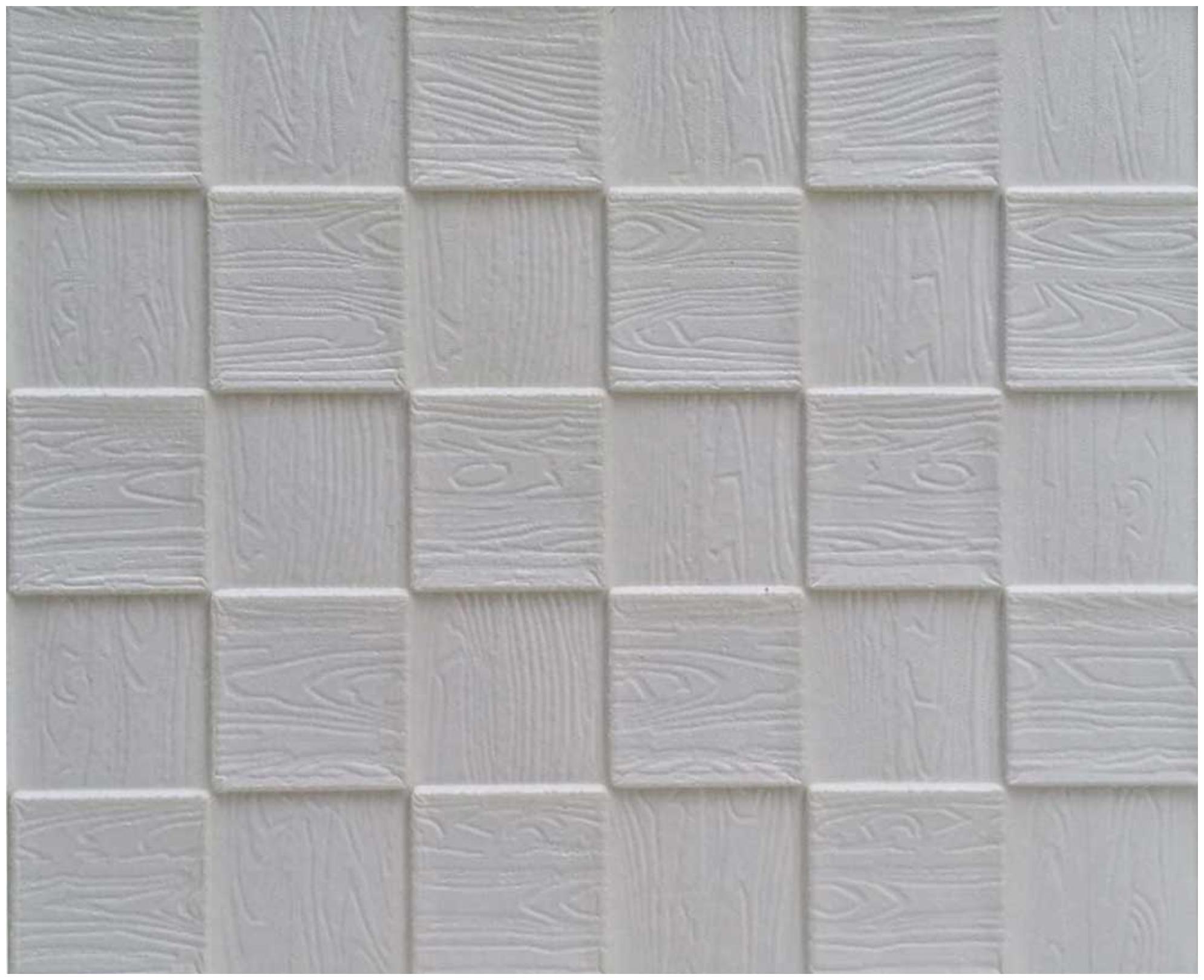 

Sehrawat Brothers 3D Cushioning Square Peel and Stick Self Adhesive PE Foam DIY Wall Panels Thickness 6mm (0 6 cm) (0 24 inch) (White)