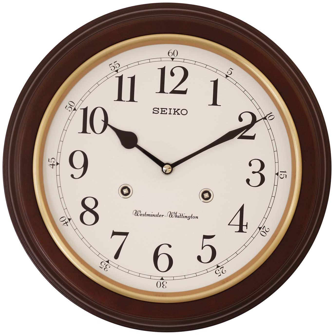 

Seiko Wood Analog Wall clock ( Set of 1 )