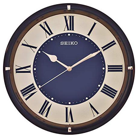 

Seiko Plastic Wood Analog Wall clock ( Set of 1 )