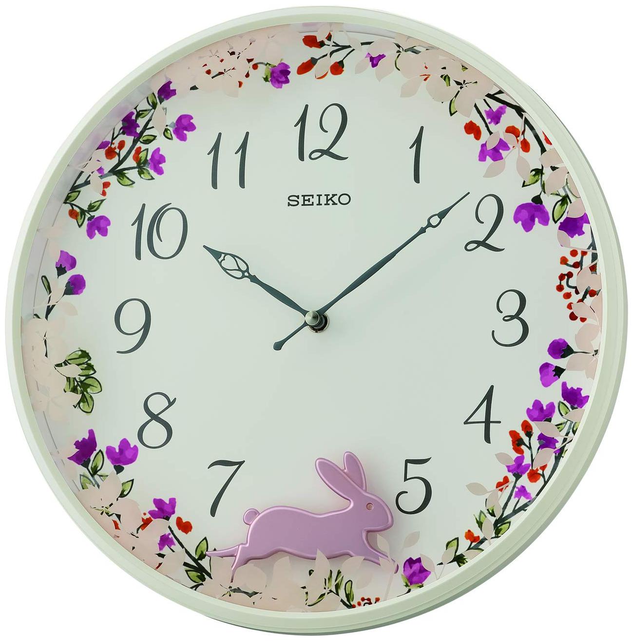 

Seiko Plastic Analog Wall clock ( Set of 1 )