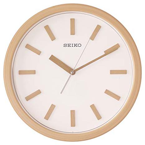 

Seiko Plastic Wood Analog Wall clock ( Set of 1 )