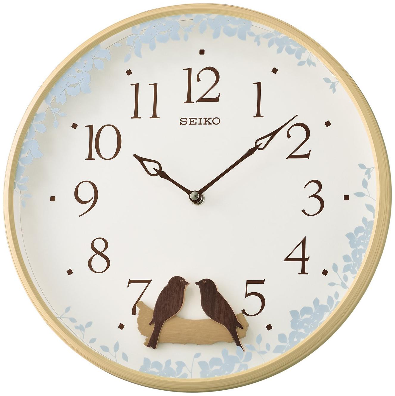 

Seiko Plastic Analog Wall clock ( Set of 1 )
