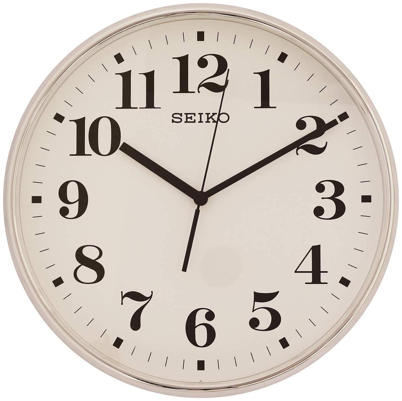 

Seiko Plastic Analog Wall clock ( Set of 1 )
