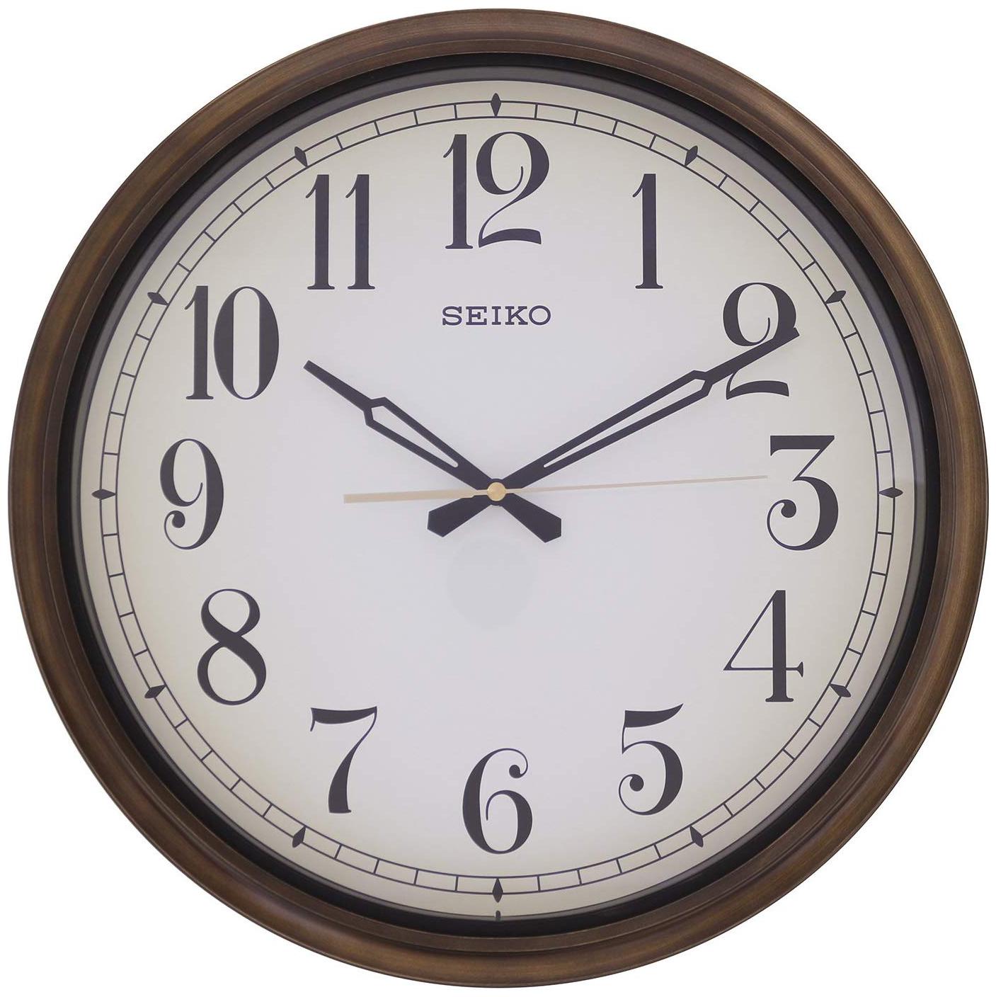 

Seiko Plastic Analog Wall clock ( Set of 1 )
