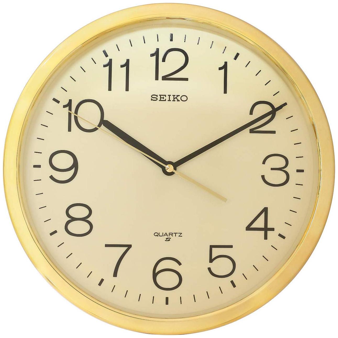 

Seiko Plastic Analog Wall clock ( Set of 1 )