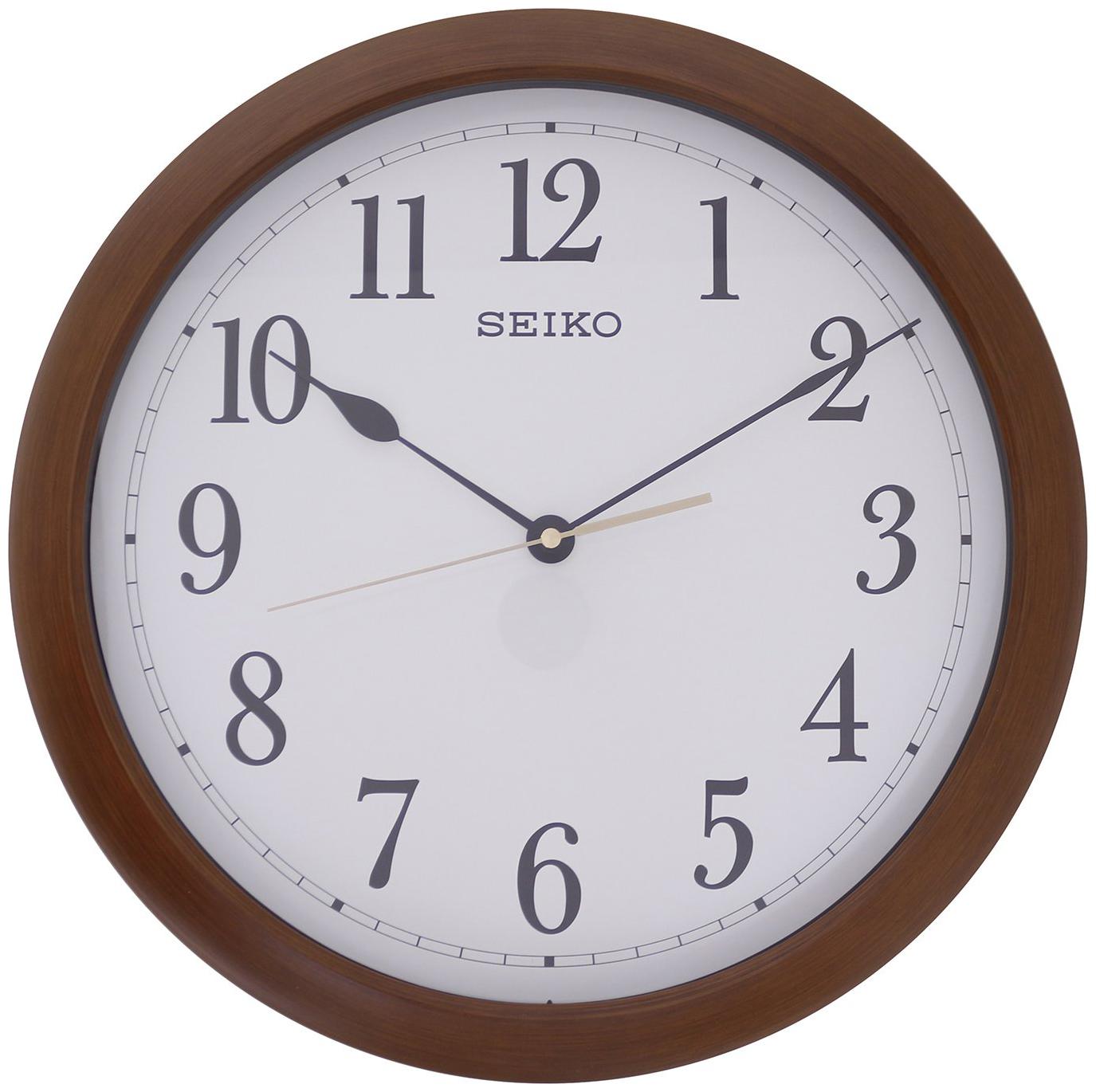 

Seiko Plastic Analog Wall clock ( Set of 1 )